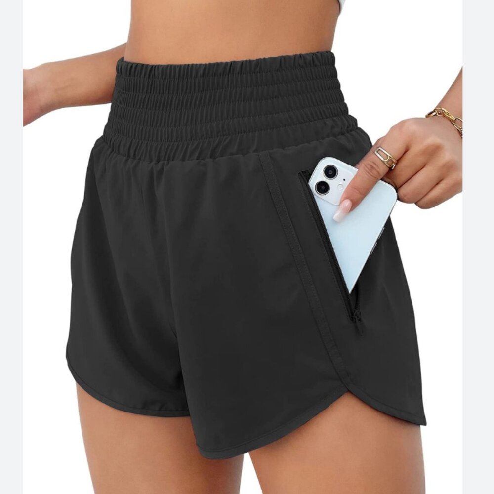 BMJL High Waisted Running Shorts